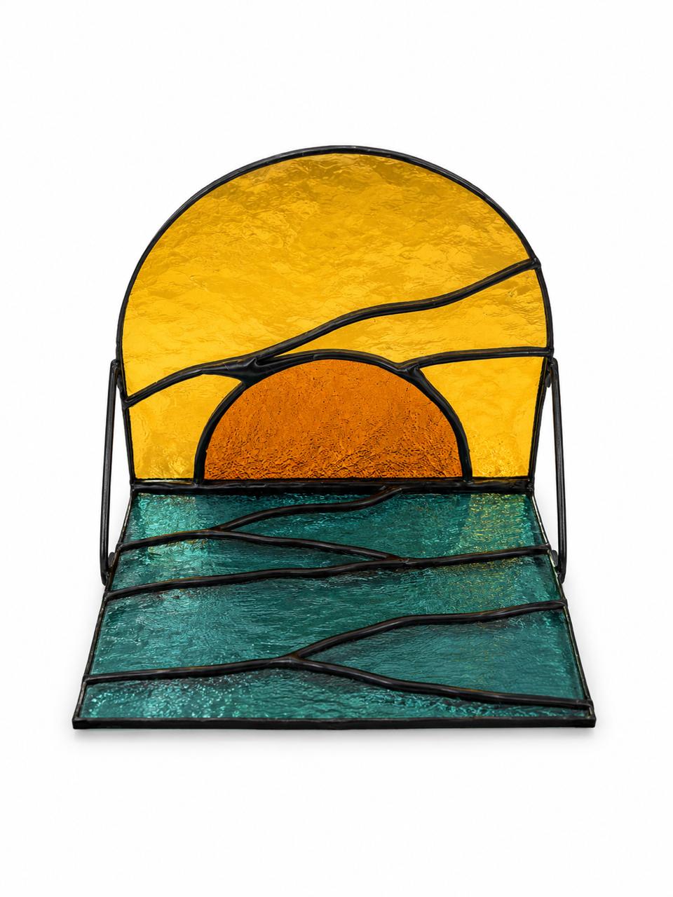 Sunset candle holder