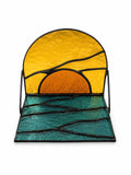 Sunset candle holder