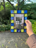 Checkered picture frame