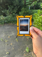 Yellow Instax frame