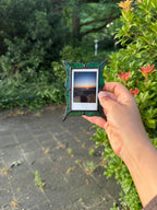Green Instax frame